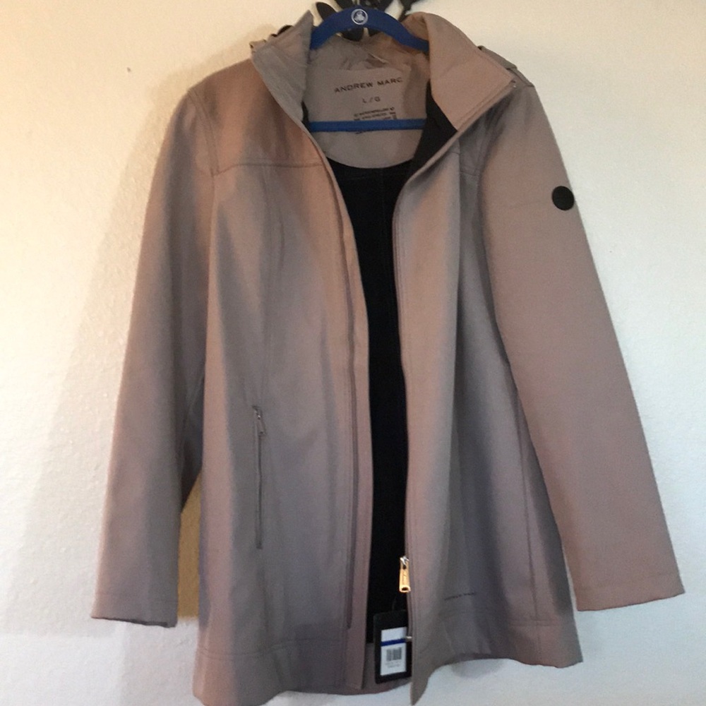 Andrew Marc water repellent jacket